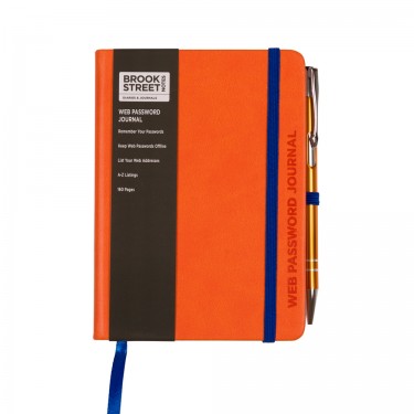 'A' Grade Web Password and Internet Address Notebook A6